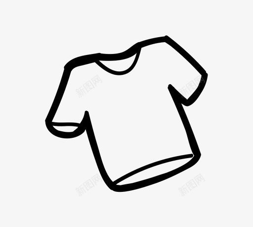 采购产品T恤衣服时尚图标svg_新图网 https://ixintu.com 家用手绘 时尚 洗衣 衣服 采购产品T恤