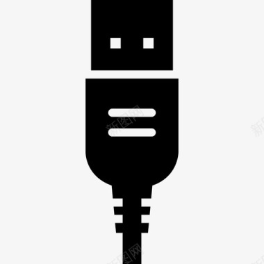 usb插头电缆充电器图标图标