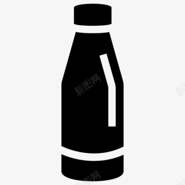 奶瓶儿童食品玻璃瓶图标图标