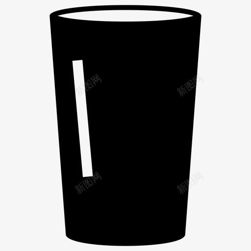 一次性杯子饮料容器咖啡杯图标svg_新图网 https://ixintu.com 一次性杯子 包装一次性餐具字形图标 咖啡杯 塑料杯 饮料容器