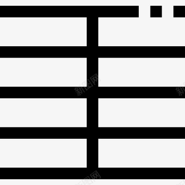 五角星形音乐47线性图标图标