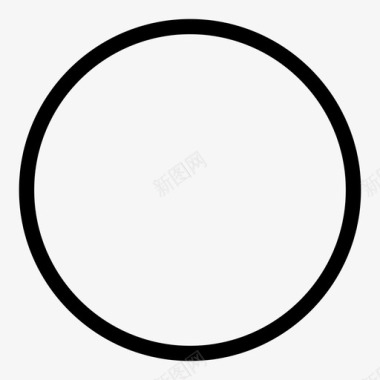 圆平面形工具图标图标