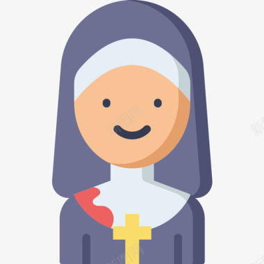 修女万圣节95平房图标图标