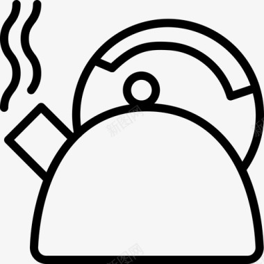 水壶火锅厨房用具图标图标