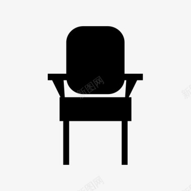 椅子家具室内图标图标