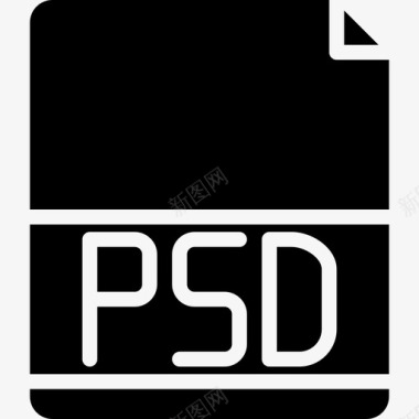 Psd文件扩展名4填充图标图标