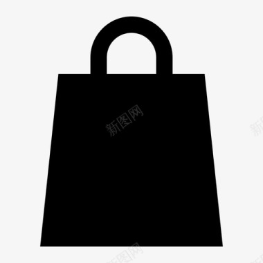 购物袋用户界面用户界面字形图标图标