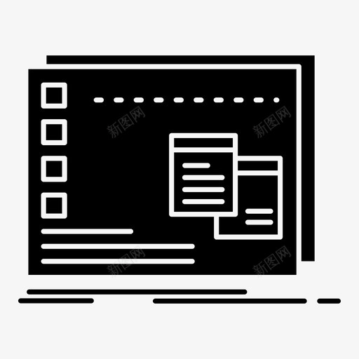 窗口mac操作图标svg_新图网 https://ixintu.com mac 操作 操作系统 程序 窗口 编码和应用程序开发