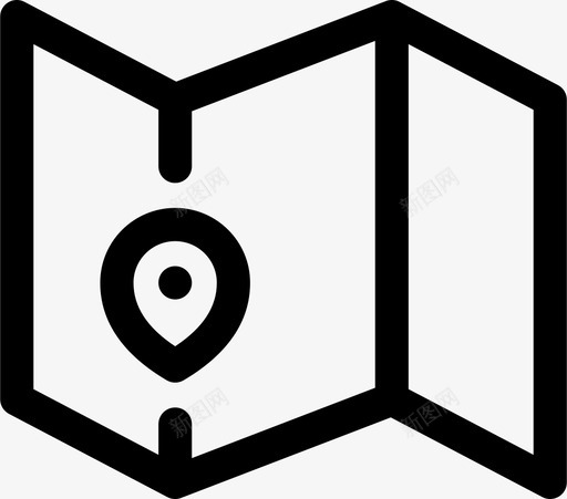地图实时位置图标svg_新图网 https://ixintu.com pin 位置 地图 实时 旅程