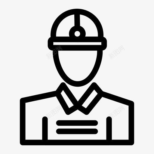 建筑工程师安全帽图标svg_新图网 https://ixintu.com 安全帽 工人 工作 工程师 建筑 能源和电力行业