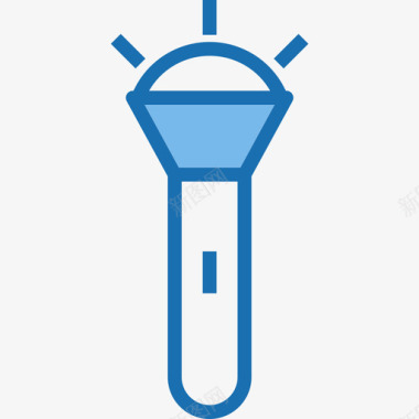 手电筒移动功能2蓝色图标图标
