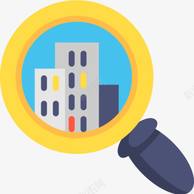 搜索智能城市4公寓图标图标