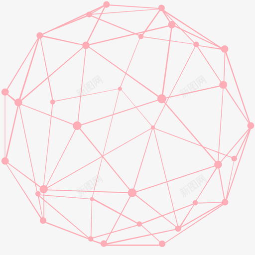 网状地球svg_新图网 https://ixintu.com 网状地球