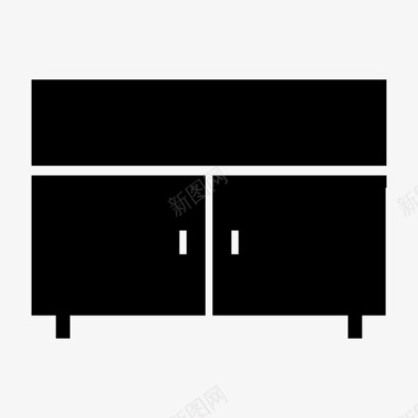 家具橱柜箱子图标图标