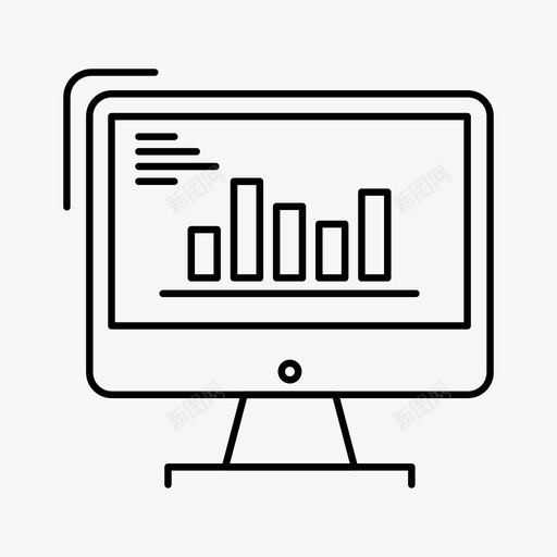 图表分析业务图图标svg_新图网 https://ixintu.com 业务图 分析 图表 市场营销 现代商业 计算机 趋势