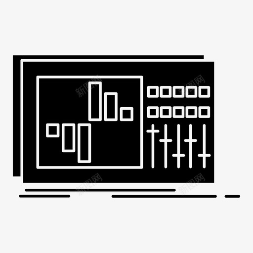 控制面板均衡均衡器图标svg_新图网 https://ixintu.com 均衡 均衡器 声音 声音设计和声音制作 工作室 控制面板