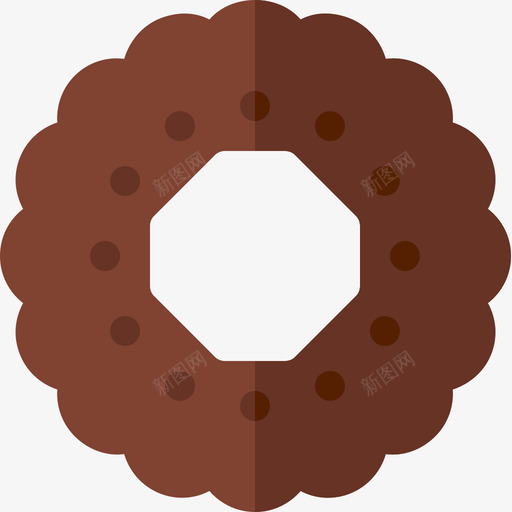 饼干13号咖啡厅平的图标svg_新图网 https://ixintu.com 13号咖啡厅 平的 饼干