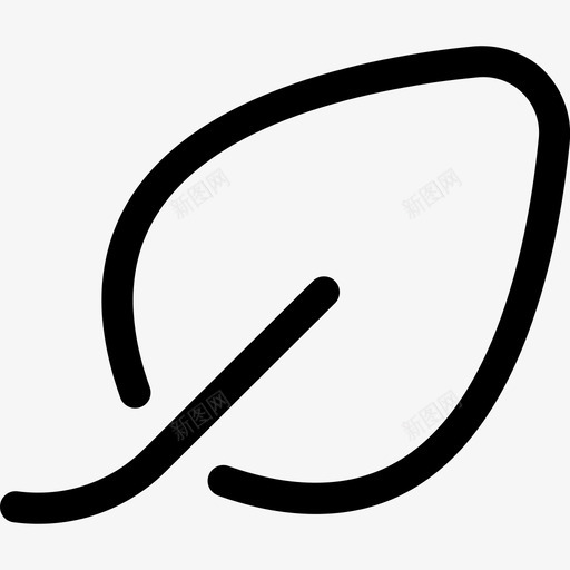 叶生物学自然图标svg_新图网 https://ixintu.com 叶 杂项 树 植物 生物学 自然