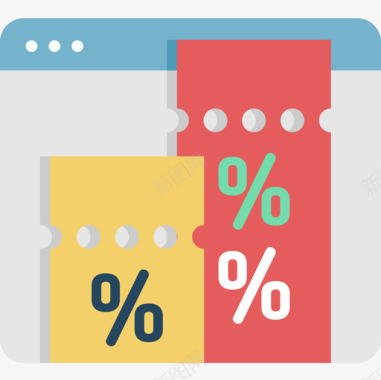 优惠券网络星期一12平仓图标图标