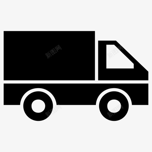 卡车汽车驾驶图标svg_新图网 https://ixintu.com 卡车 旅行 汽车 车辆 运输 驾驶