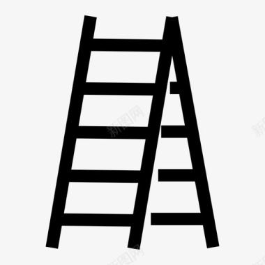 梯子构造楼梯图标图标