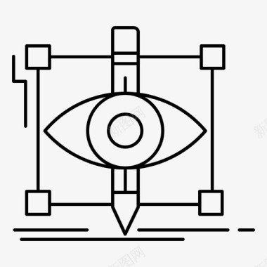 草图草图视觉图标图标