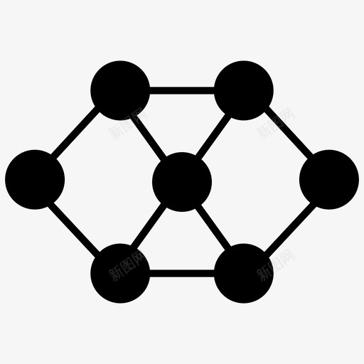 网络机器学习黑暗图标svg_新图网 https://ixintu.com 机器学习黑暗 网络