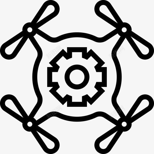 无人机照相机控制图标svg_新图网 https://ixintu.com 控制 摄影 无人机 照相机 玩具