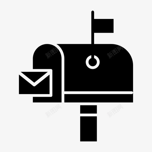 邮箱邮政邮局图标svg_新图网 https://ixintu.com 网络搜索引擎优化和广告媒体 邮局 邮政 邮箱