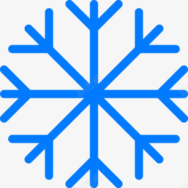 雪天气119蓝色图标图标