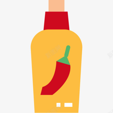 酱汁野餐40平淡图标图标