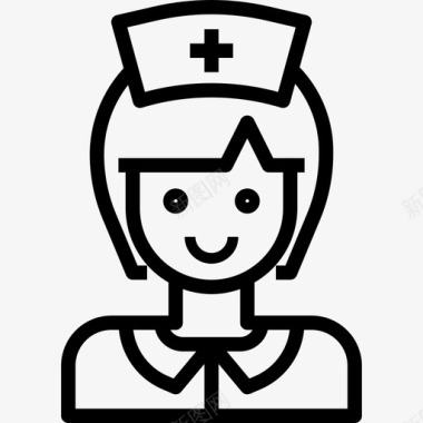 护士用户化身4直系图标图标