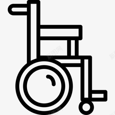 轮椅旅舍6直系图标图标