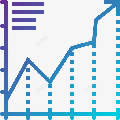 信息图表业务图表梯度图标svg_新图网 https://ixintu.com 业务图表 信息图表 梯度