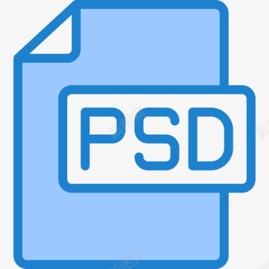 Psd文件13蓝色图标图标