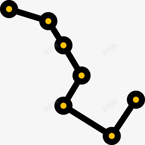 星座空间94线性颜色图标svg_新图网 https://ixintu.com 星座 空间94 线性颜色