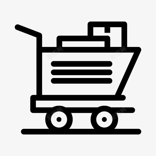 购物车购物篮购物零售和电子游戏元素图标svg_新图网 https://ixintu.com 购物篮 购物车 购物零售和电子游戏元素