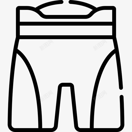 长裤曲棍球4直线型图标svg_新图网 https://ixintu.com 曲棍球4 直线型 长裤