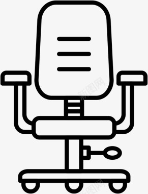 办公椅商务管理图标图标