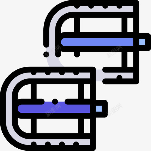 踏板自行车14线型颜色图标svg_新图网 https://ixintu.com 线型颜色 自行车14 踏板