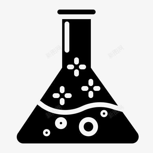 化学品烧瓶液体图标svg_新图网 https://ixintu.com 化学品 教育固体 液体 烧瓶 科学