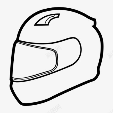 头盔自行车装备图标图标