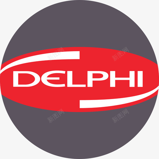 Delphi软件开发徽标平面图标svg_新图网 https://ixintu.com Delphi 平面 软件开发徽标