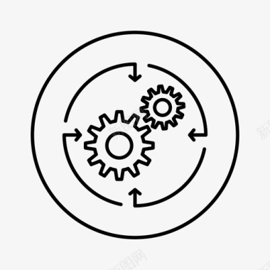 解决方案业务公司图标图标