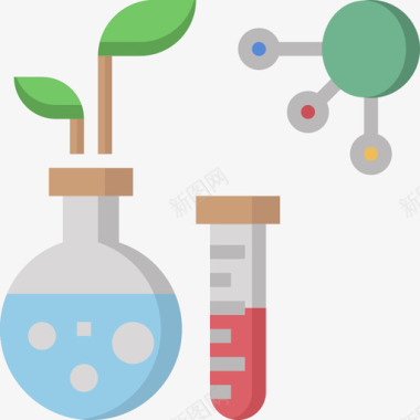 化学遗传学和生物工程2平面图标图标