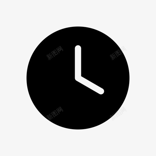 时钟时间定时器图标svg_新图网 https://ixintu.com 定时 定时器 时钟 时间 用户界面
