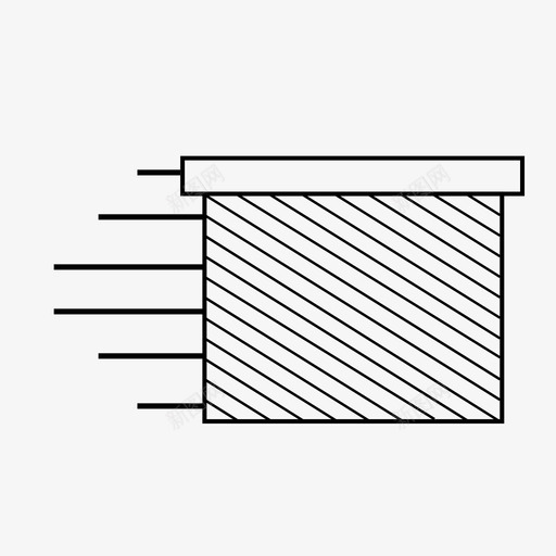 箱子板条箱交货图标svg_新图网 https://ixintu.com 交货 包 包装 板条箱 箱子