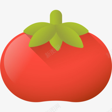 番茄秋天45颜色图标图标
