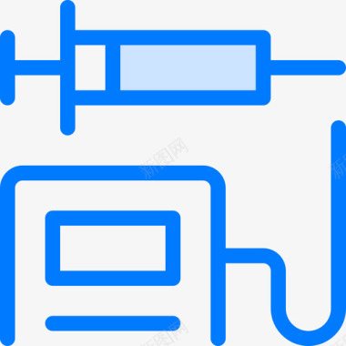 血液医疗110蓝色图标图标