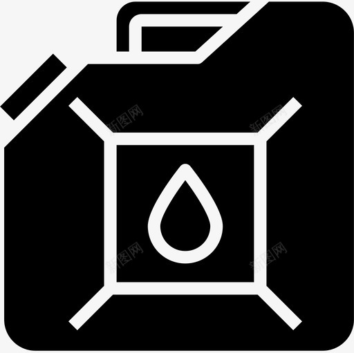油工业13填充图标svg_新图网 https://ixintu.com 填充 工业13 油